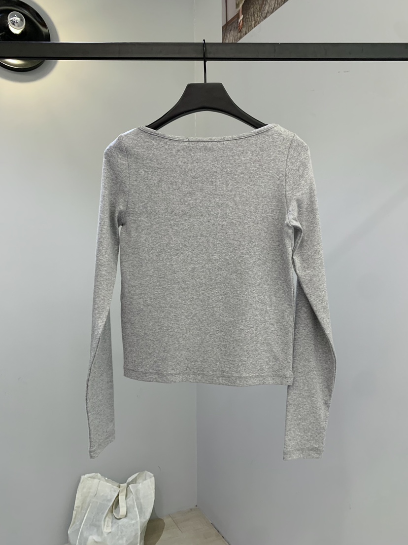 SOFTNESS東大門實拍女裝新品時尚熱賣職業休閑長袖T恤刺繡Softness/Cosmic長袖T恤