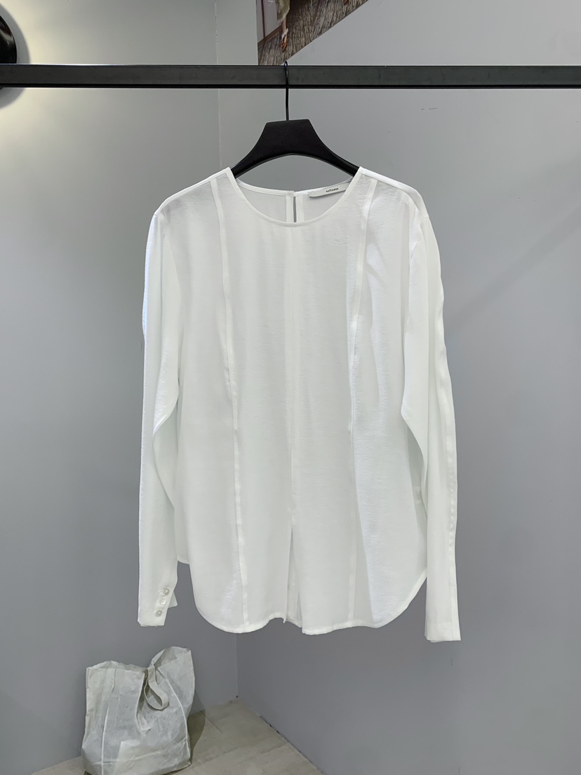 SOFTNESS東大門代購女士新款職業休閑26春季人氣襯衫蕾絲衫Softness/Cosmic襯衫/蕾絲衫圖色1