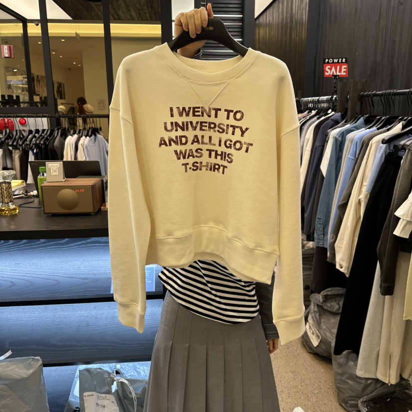 LE ETOILE東大門直郵女裝新品時尚職業26春季人氣休閑衛衣LE ETOILE衛衣圖色2