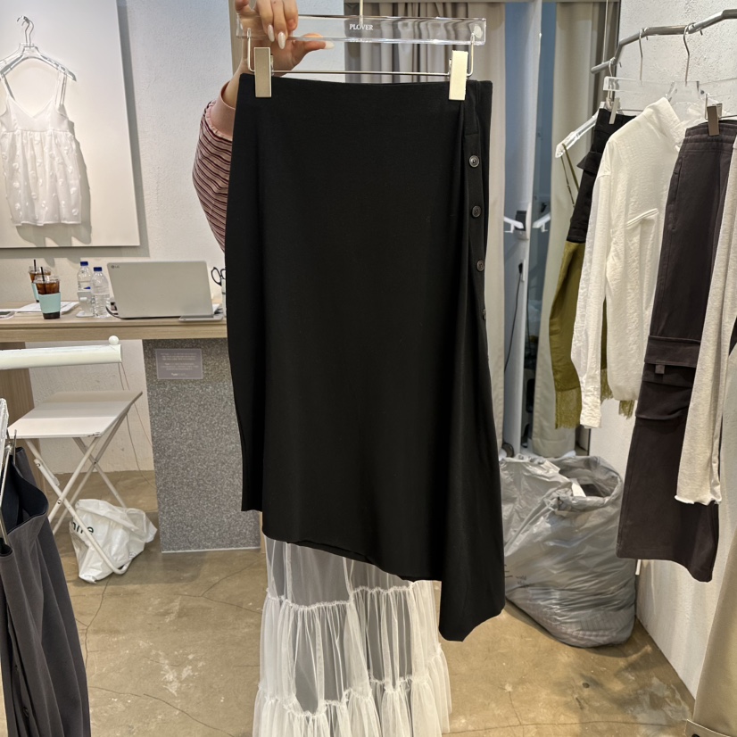 PLOVER東大門實拍女士新品職業26春季休閑推薦半身裙中短裙PLO_VER半身裙/中短裙圖色2