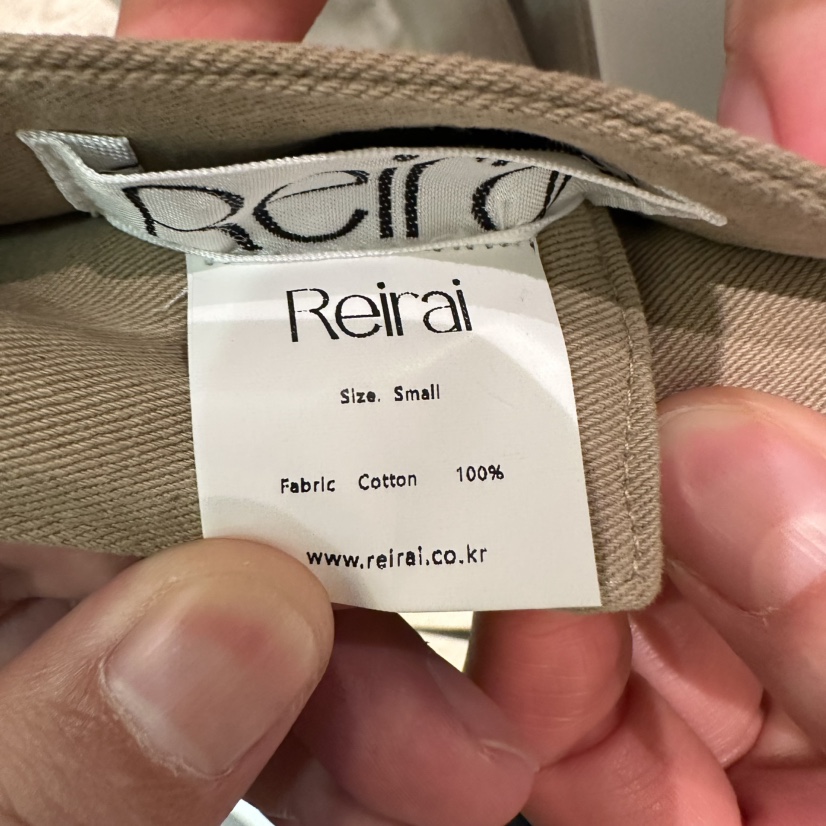 REIRAI東大門實拍女裝新品熱賣推薦時尚職業長裙棉質褶裥Reirai長裙