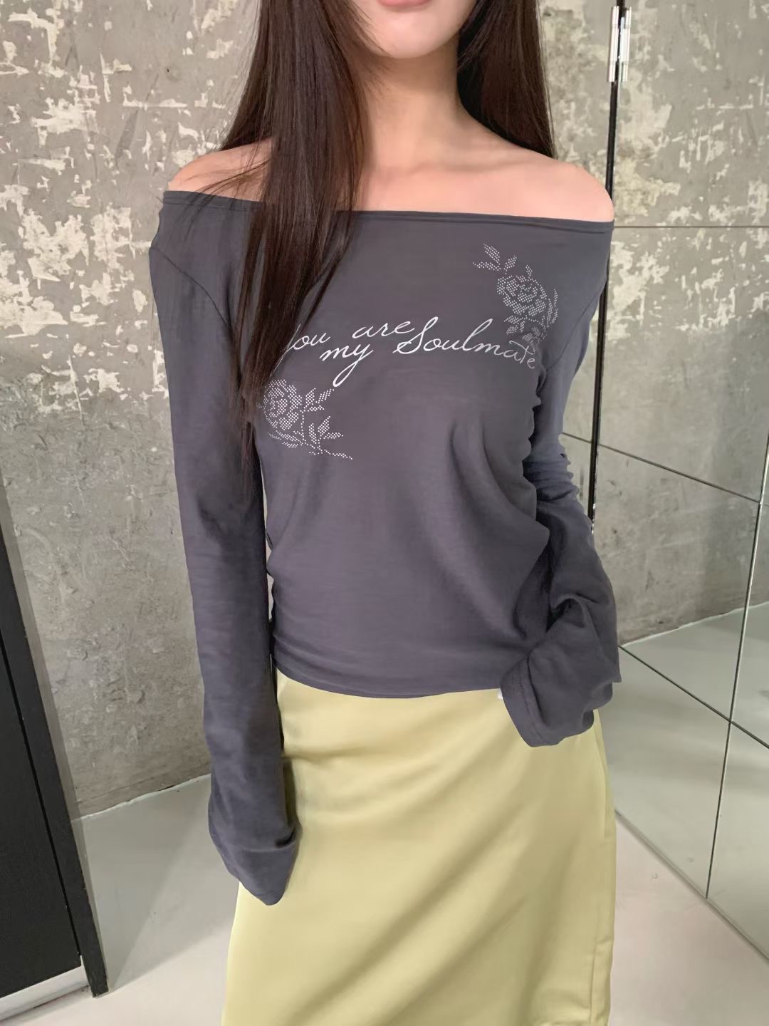 FORMAL韓國代購女裝新款時尚26春夏推薦人氣熱賣休閑長袖T恤FORMAL長袖T恤圖色3