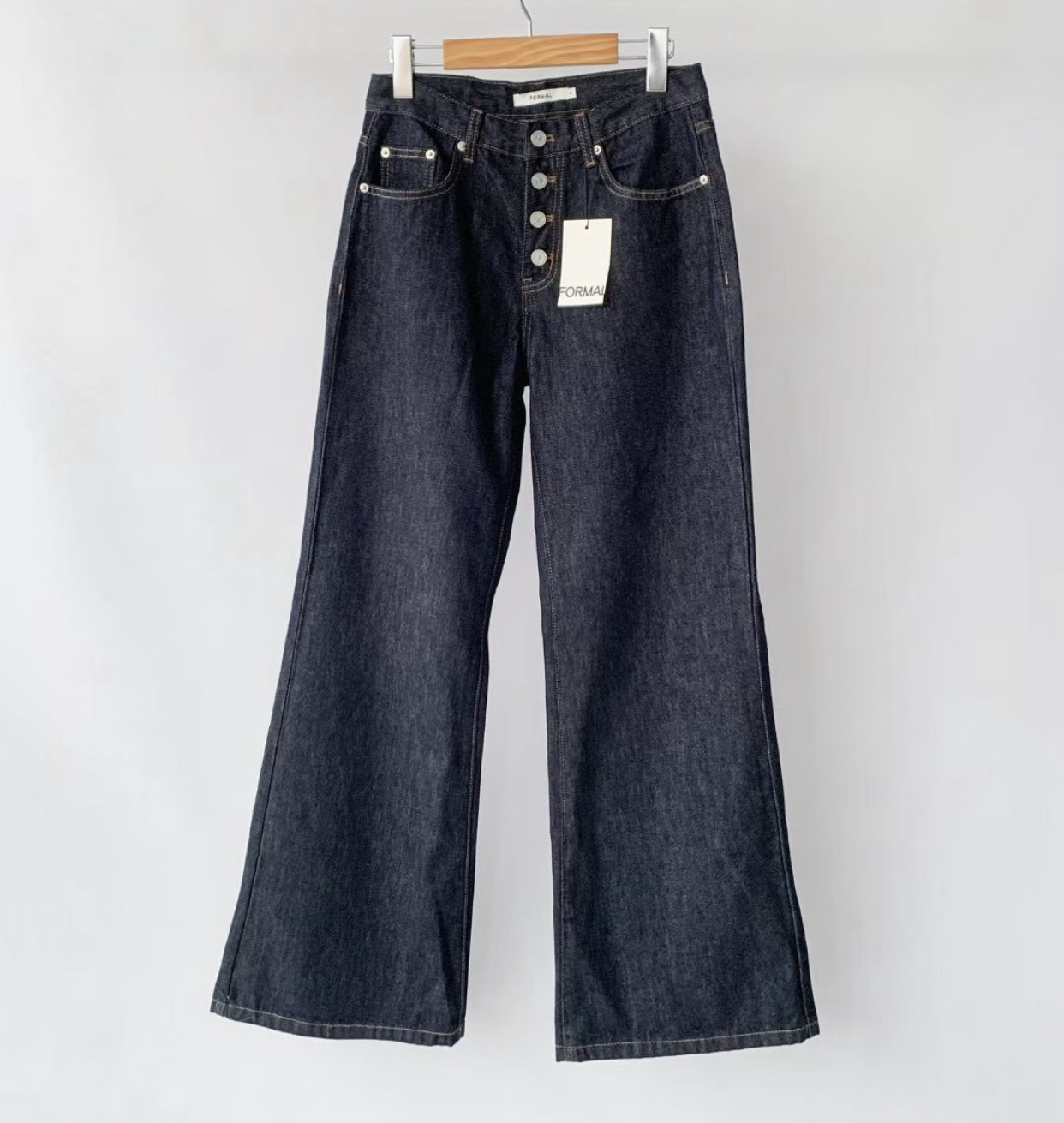 FORMAL東大門實拍女士新品26春夏推薦熱賣人氣牛仔褲不褪色FORMAL牛仔褲圖色1