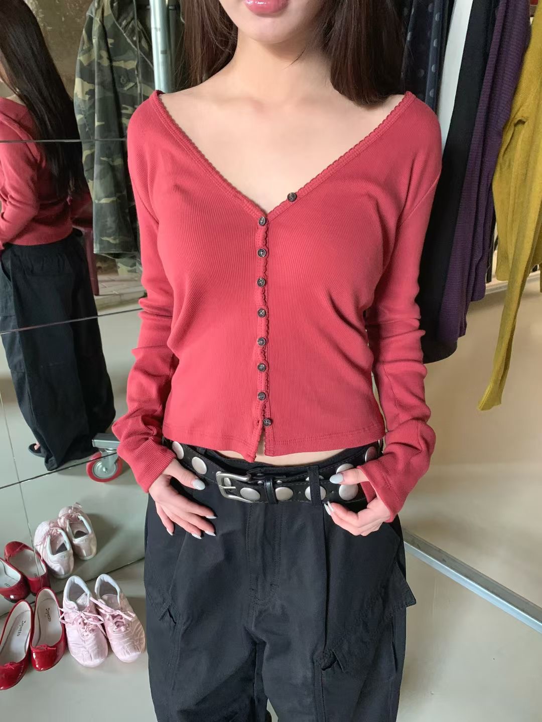 FORMAL東大門實拍女士新品真品推薦時尚人氣26春夏針織衫FORMAL針織衫圖色1