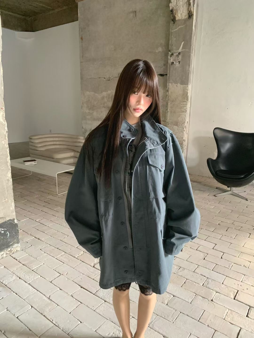 FORMAL韓國直郵女裝新款時尚推薦真品熱賣26春夏夾克復古FORMAL夾克圖色2