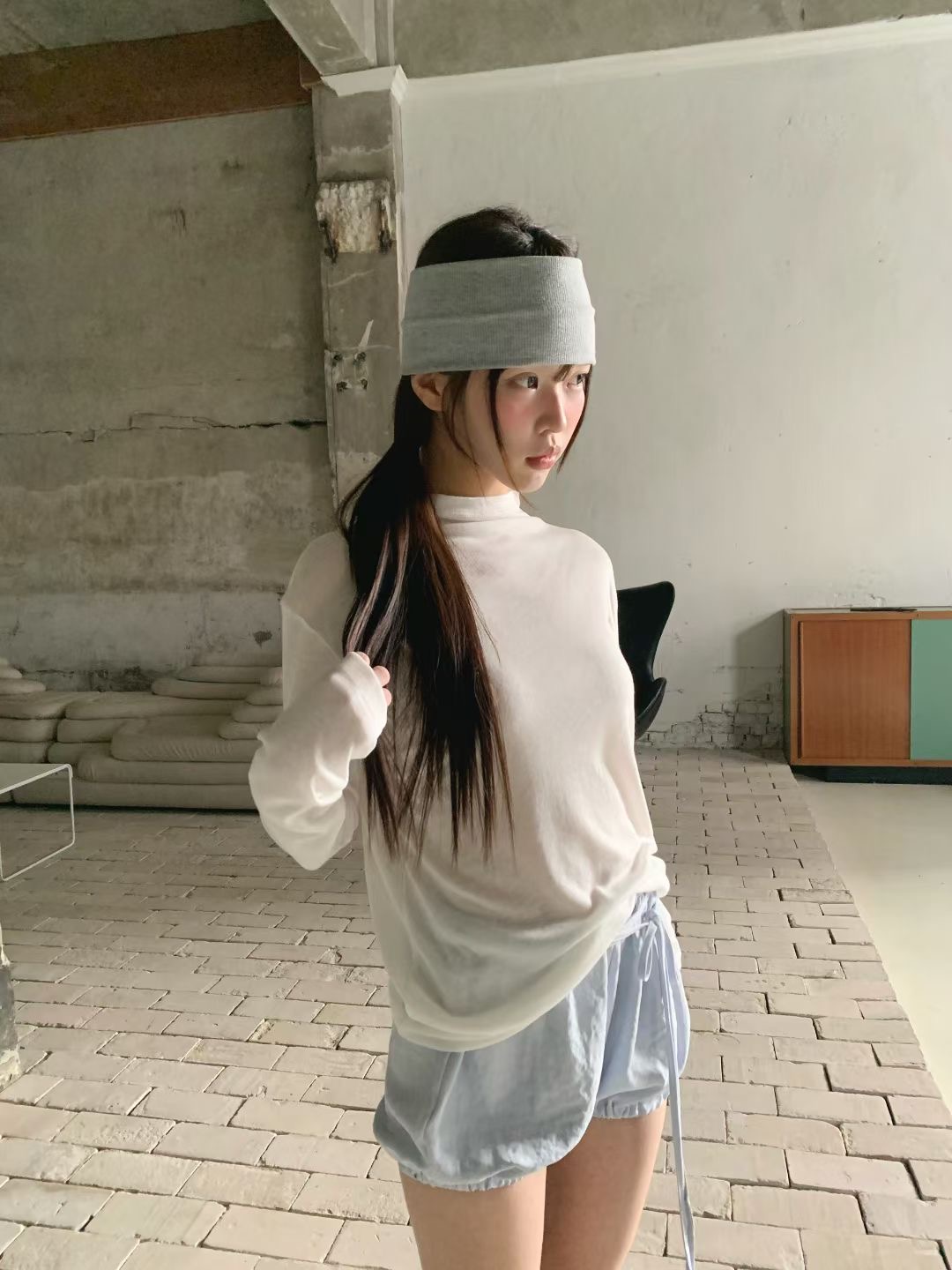 FORMAL東大門實拍女裝新品推薦休閑時尚熱賣真品職業長袖T恤FORMAL長袖T恤圖色1