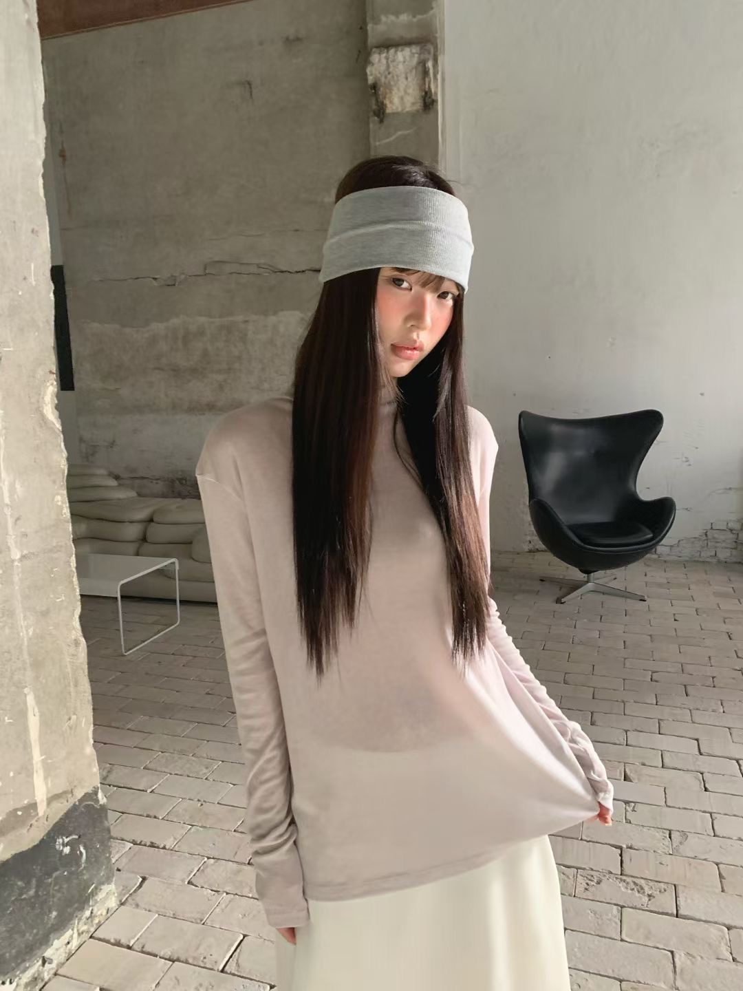 FORMAL東大門實拍女裝新品推薦休閑時尚熱賣真品職業長袖T恤FORMAL長袖T恤圖色3