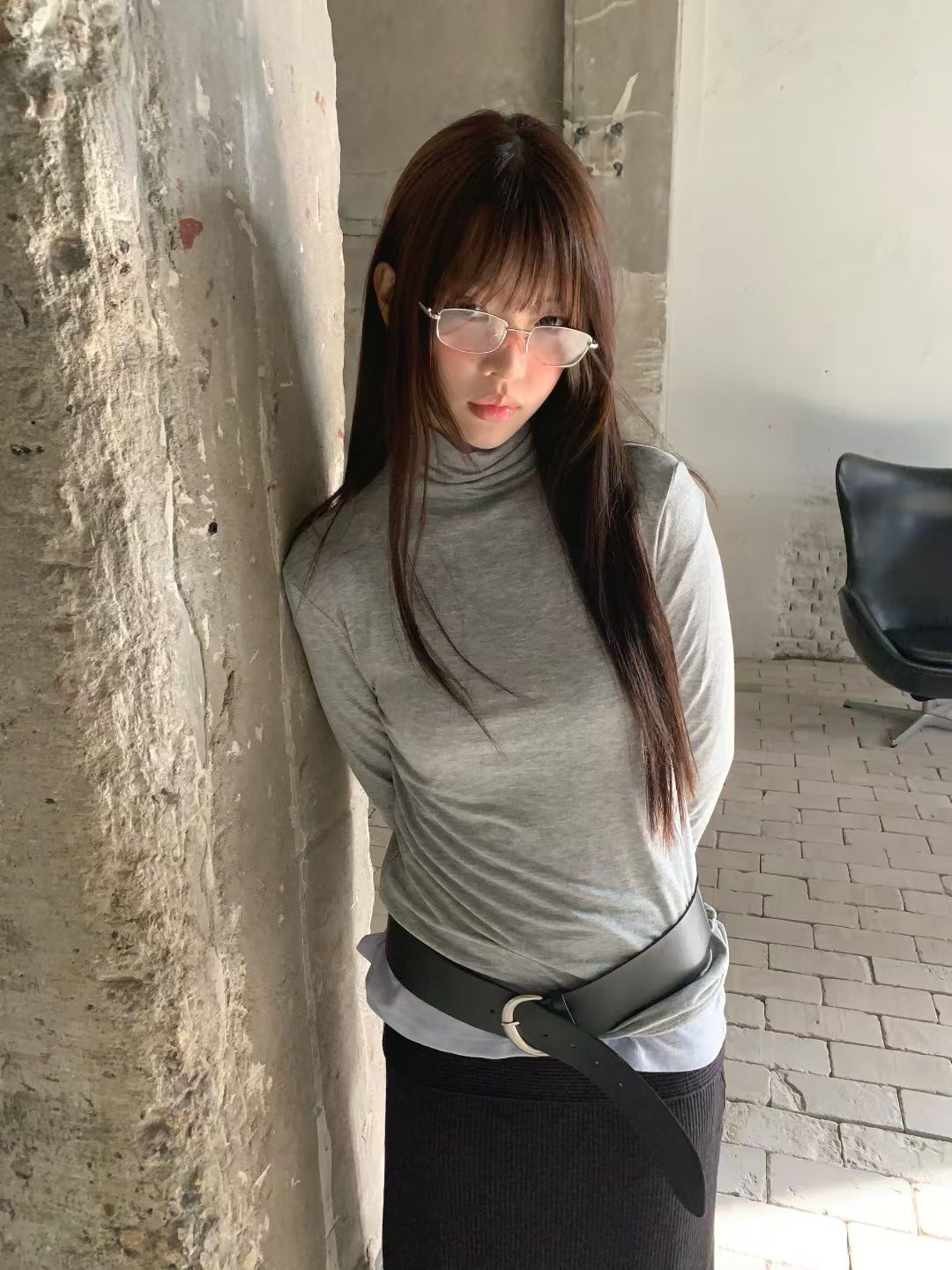 FORMAL東大門實拍女裝新品推薦休閑時尚熱賣真品職業長袖T恤FORMAL長袖T恤圖色4