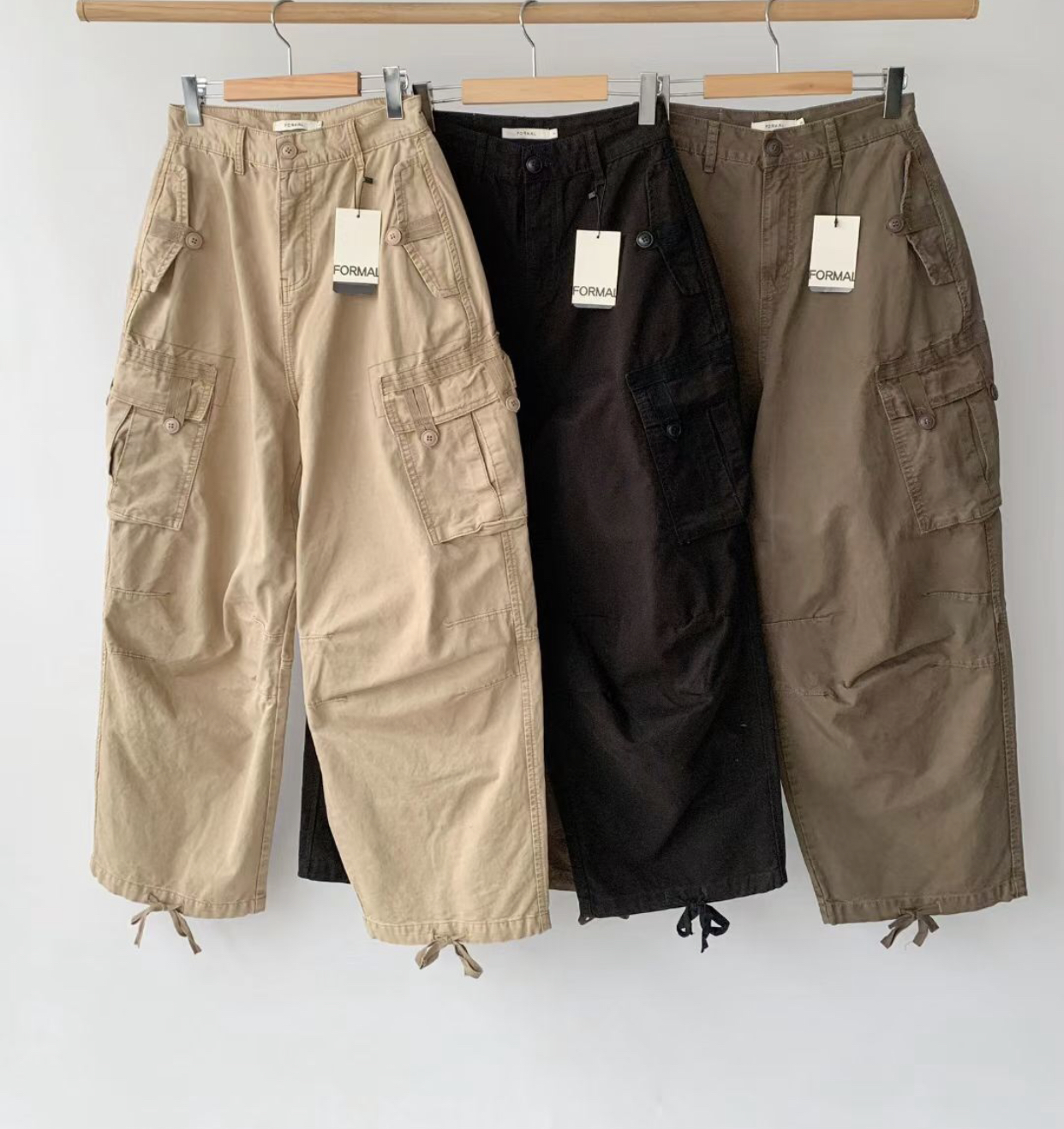 FORMAL韓國直郵女裝新款人氣職業休閑26春夏休閑褲不含腰帶FORMAL休閑褲