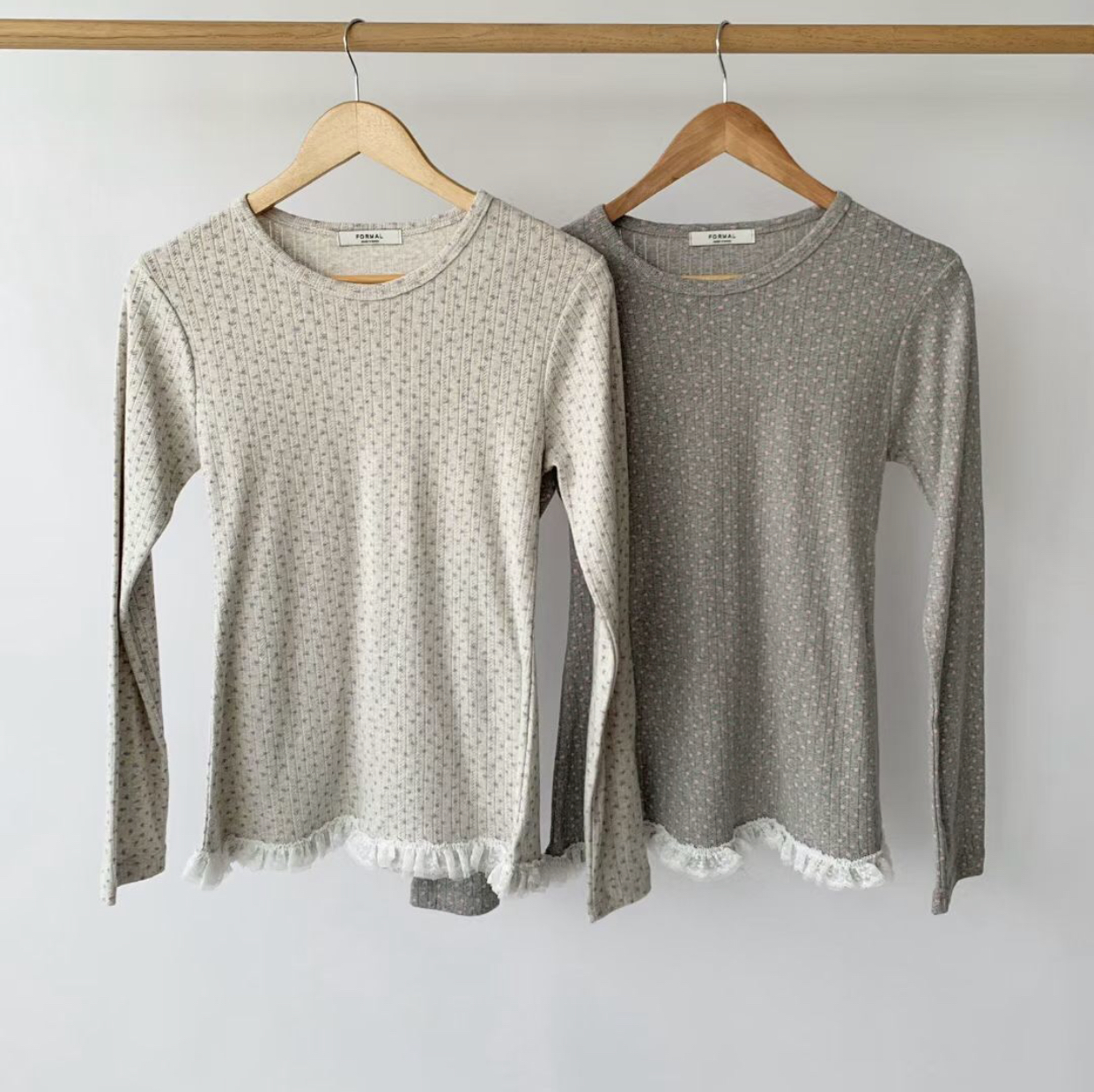 FORMAL東大門直郵女裝新款熱賣人氣職業休閑真品26春夏長袖T恤FORMAL長袖T恤圖色2左二色