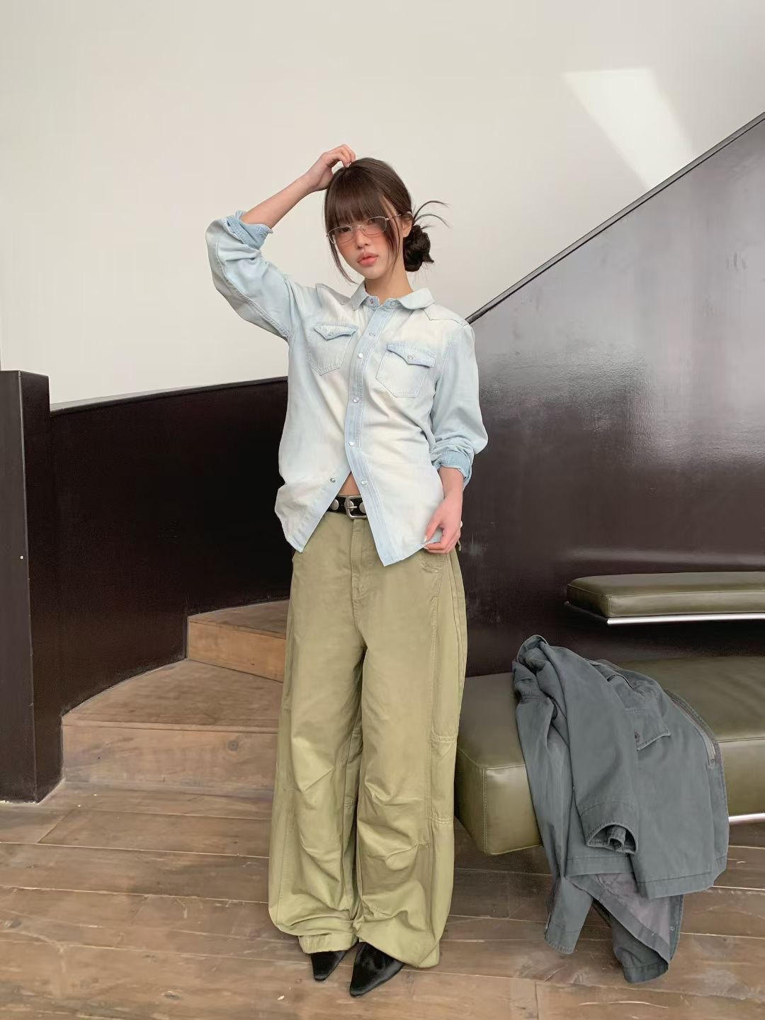 FORMAL韓國直郵女士新款職業真品推薦熱賣時尚襯衫蕾絲衫FORMAL襯衫/蕾絲衫