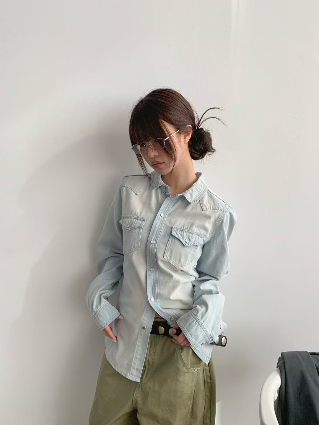 FORMAL韓國直郵女士新款職業真品推薦熱賣時尚襯衫蕾絲衫FORMAL襯衫/蕾絲衫