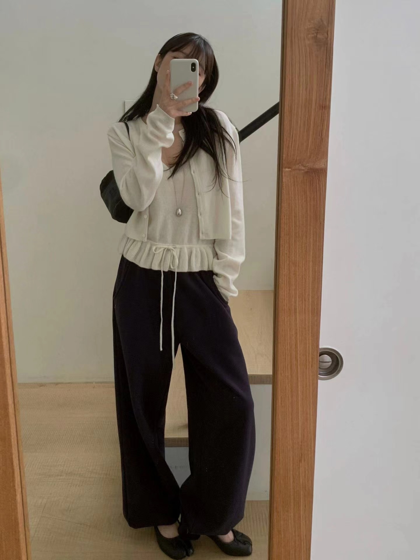 MIELLE-미엘르-OT東大門直郵女裝新款推薦針織衫不含吊帶開衫MIELLE-미엘르-OT針織衫圖色3