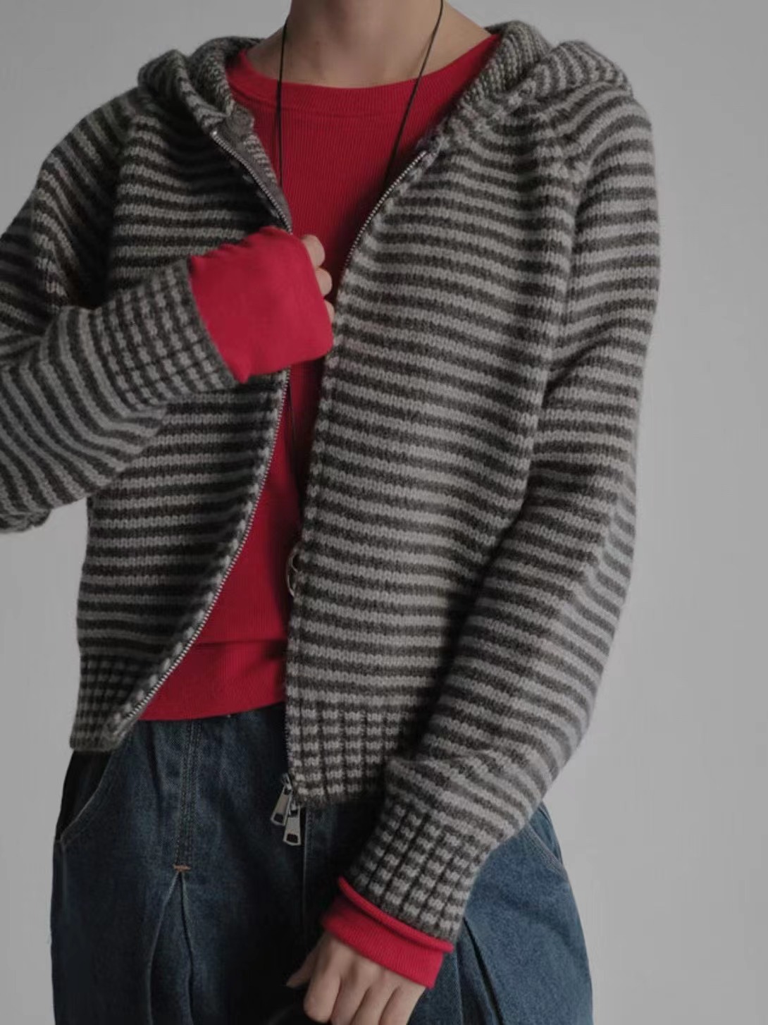 POETE-OT東大門實拍女裝新款真品推薦熱賣休閑26春夏針織衫POETE針織衫