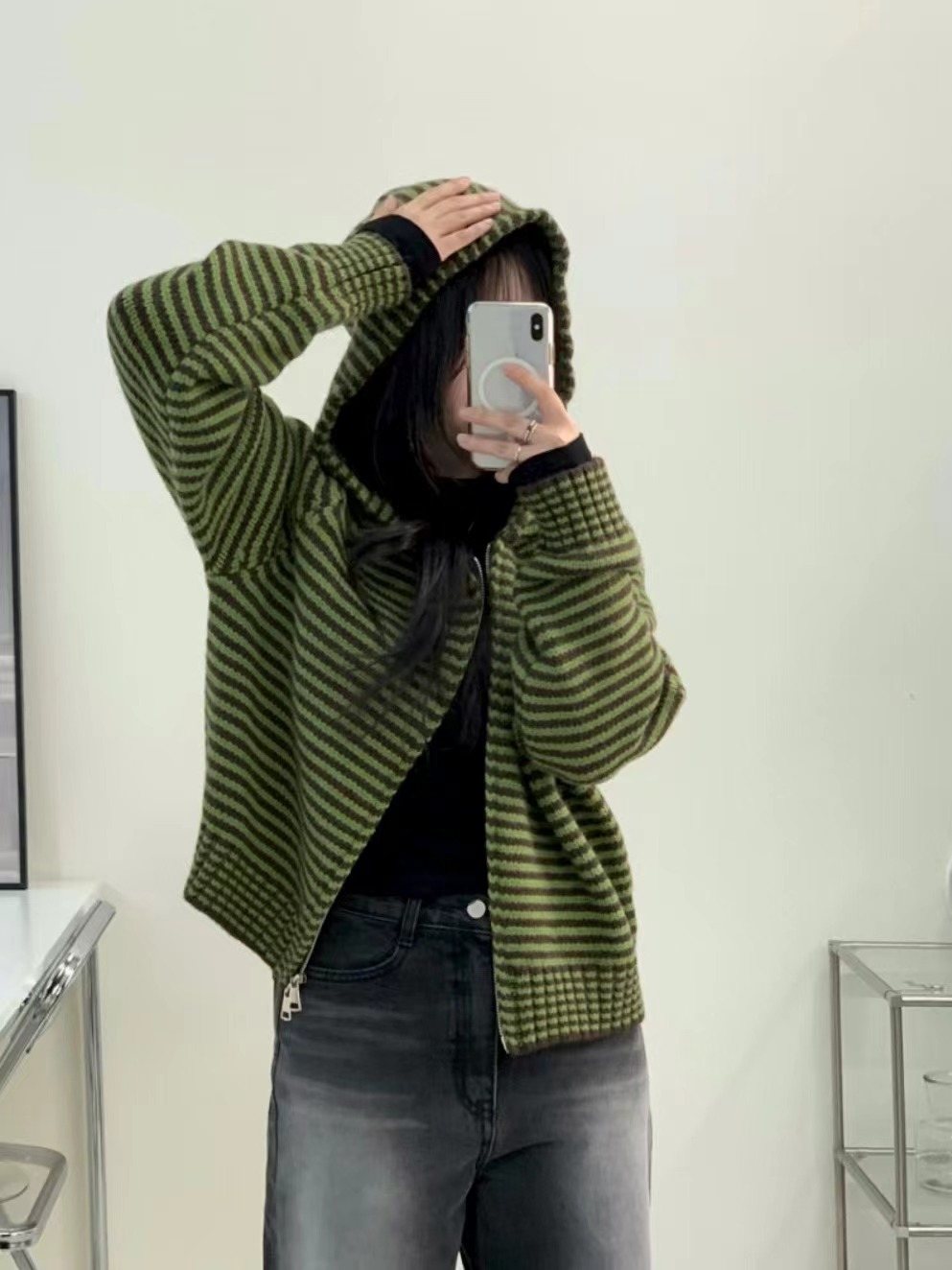 POETE-OT東大門實拍女裝新款真品推薦熱賣休閑26春夏針織衫POETE針織衫