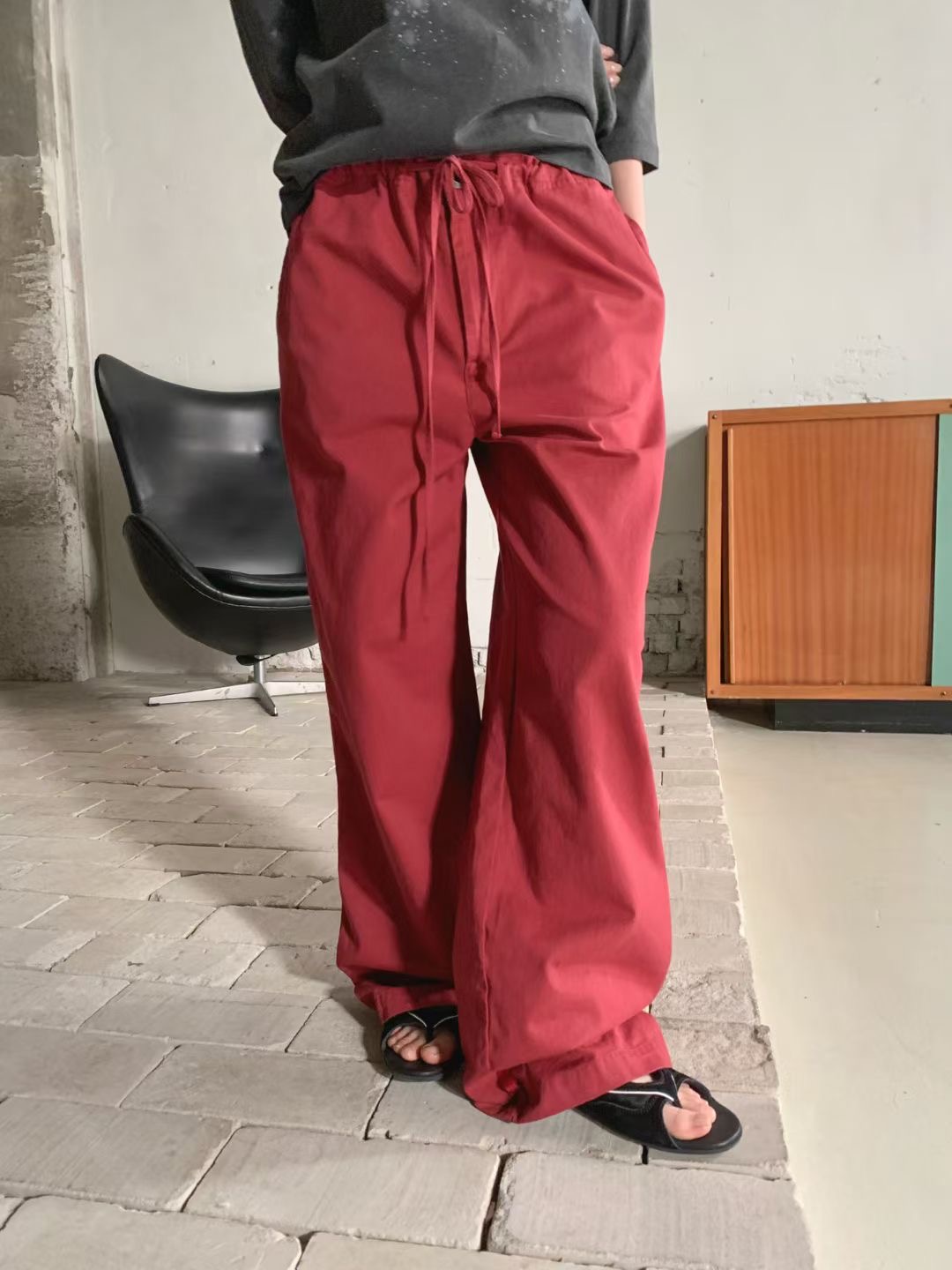 FORMAL東大門實拍女士新品推薦熱賣職業人氣26春夏休閑褲FORMAL休閑褲圖色1