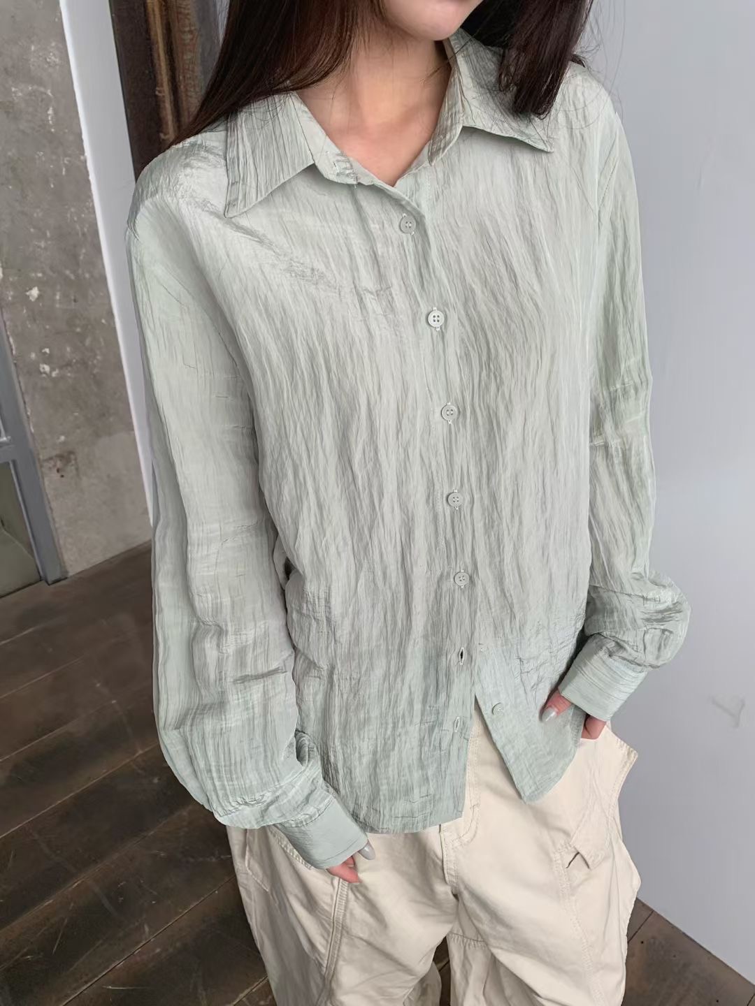 FORMAL韓國直郵女裝新品26春夏職業真品人氣熱賣襯衫蕾絲衫FORMAL襯衫/蕾絲衫圖色2