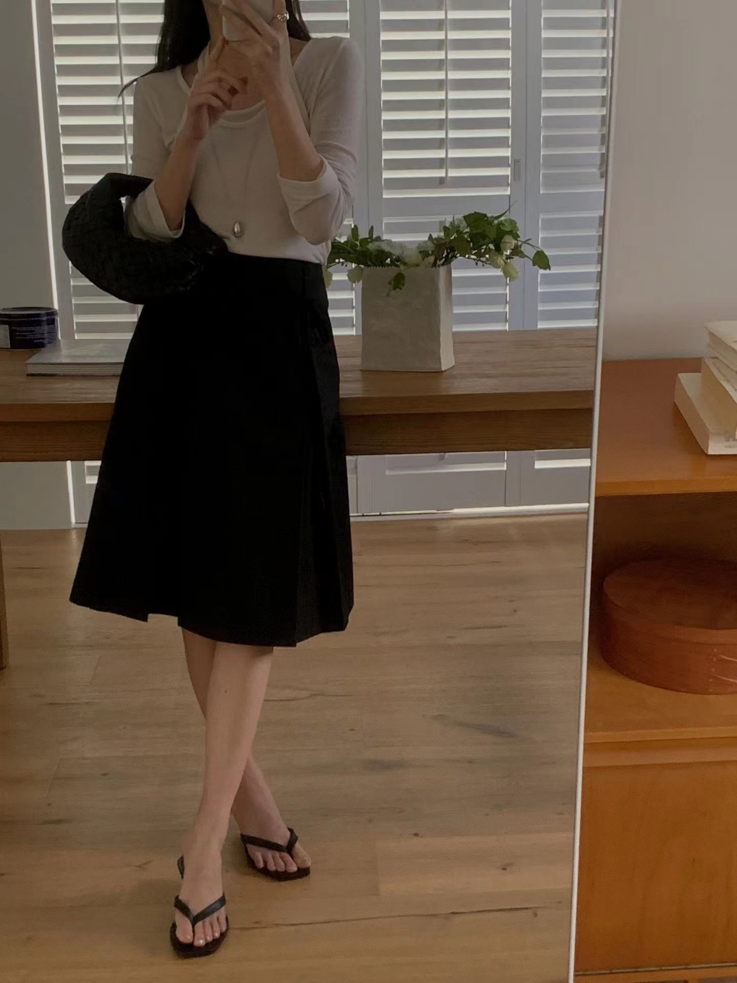 MIELLE-미엘르-OT韓國直郵女裝新款熱賣真品半身裙中短裙MIELLE-미엘르-OT半身裙/中短裙