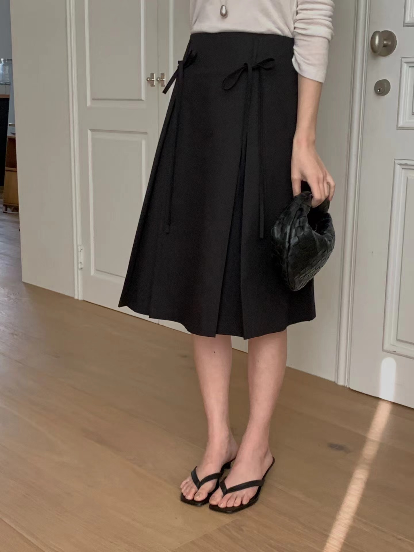 MIELLE-미엘르-OT韓國直郵女裝新款熱賣真品半身裙中短裙MIELLE-미엘르-OT半身裙/中短裙圖色2