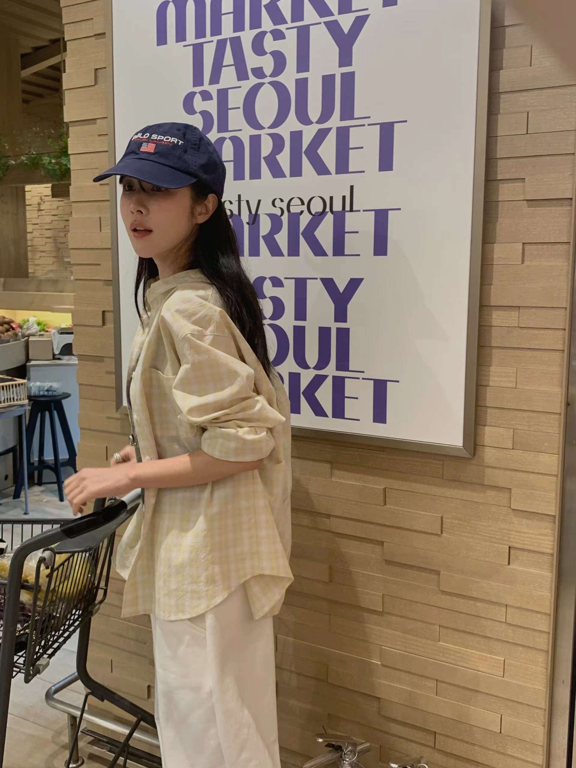 MIELLE-미엘르-OT東大門實拍女裝新款真品人氣襯衫蕾絲衫MIELLE-미엘르-OT襯衫/蕾絲衫