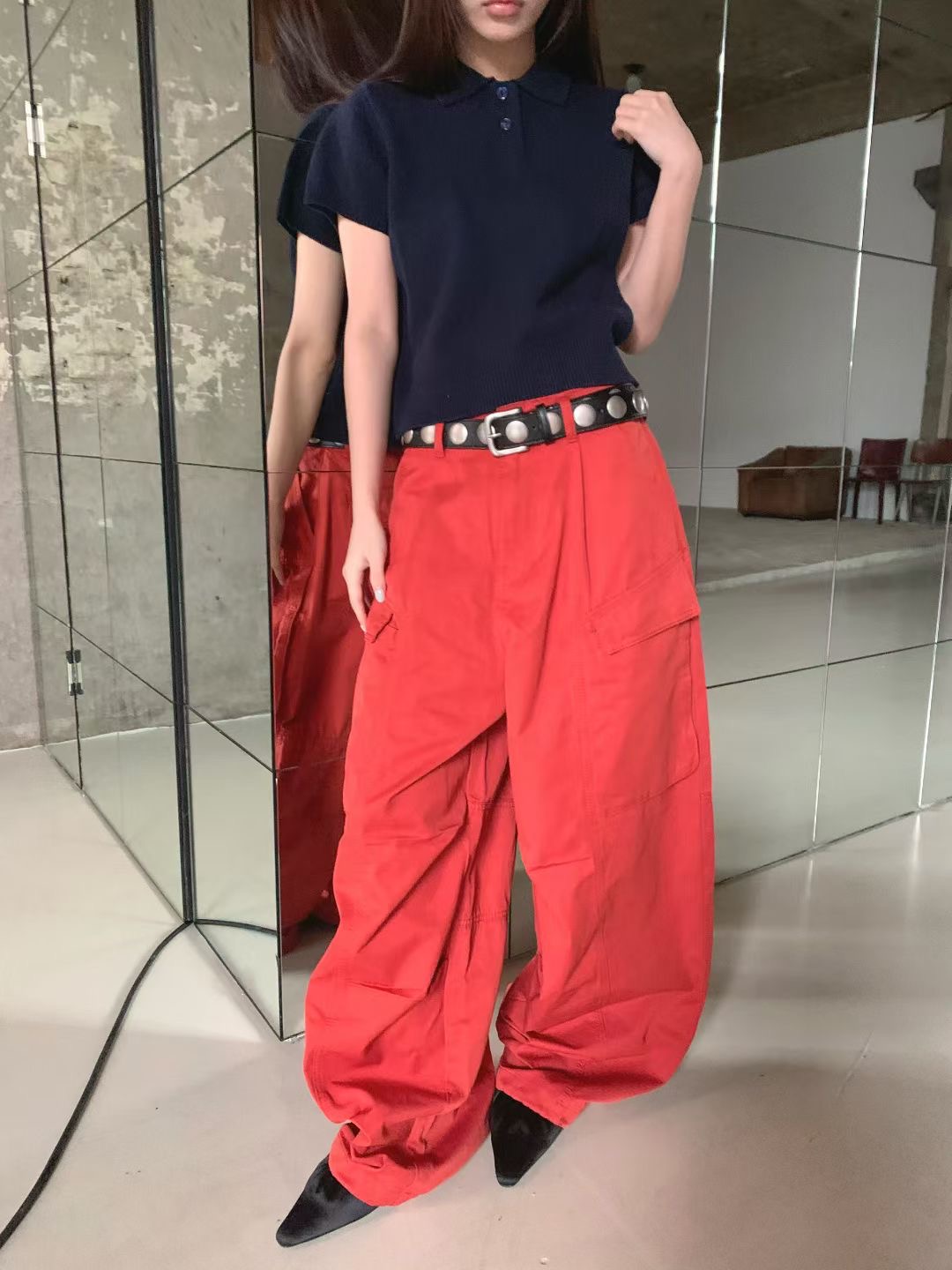 FORMAL韓國代購女士新款熱賣休閑時尚推薦休閑褲不含腰帶FORMAL休閑褲圖色2