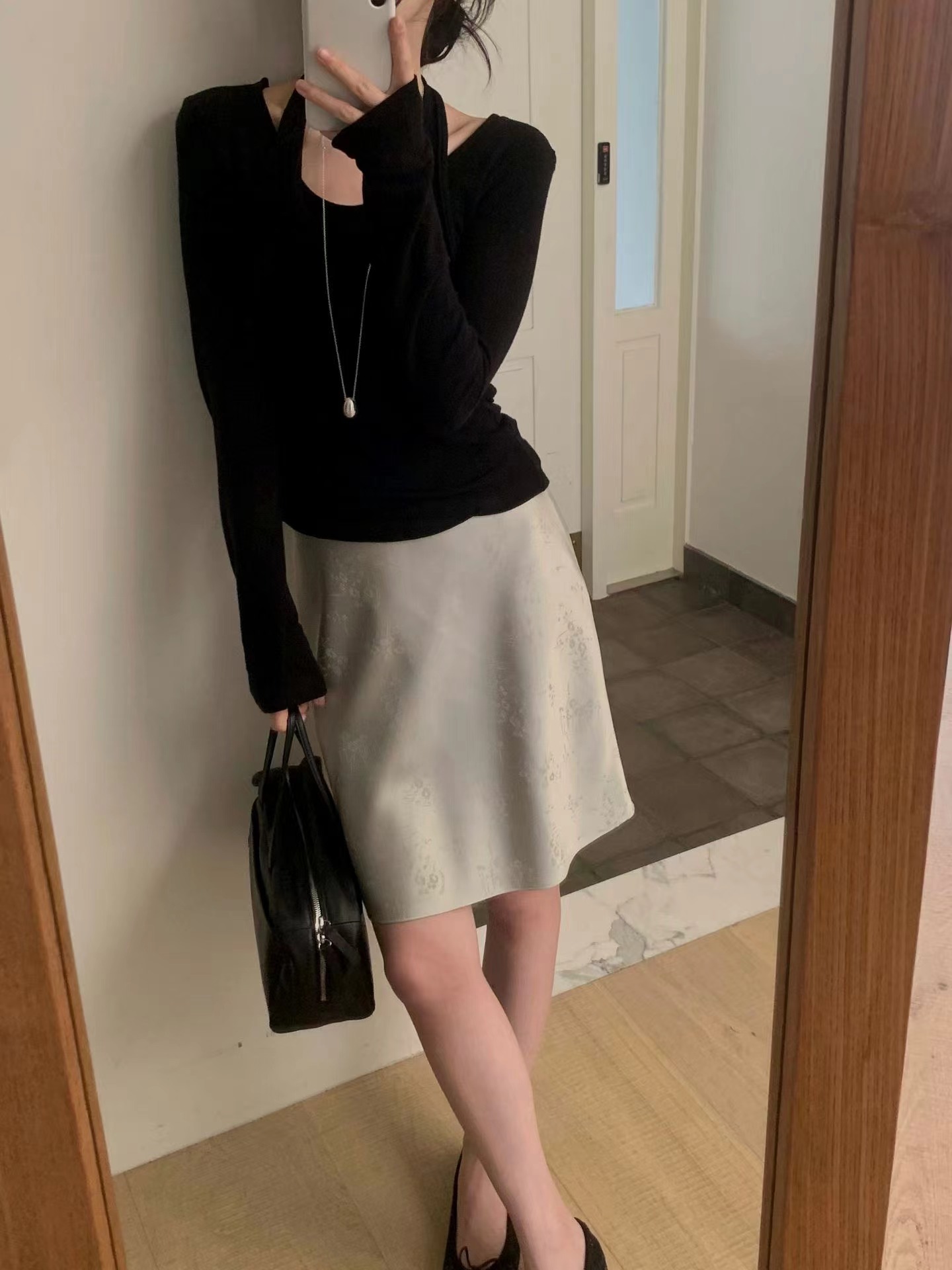 MIELLE-미엘르-OT韓國直郵女士新品26春夏半身裙中短裙MIELLE-미엘르-OT半身裙/中短裙圖色1