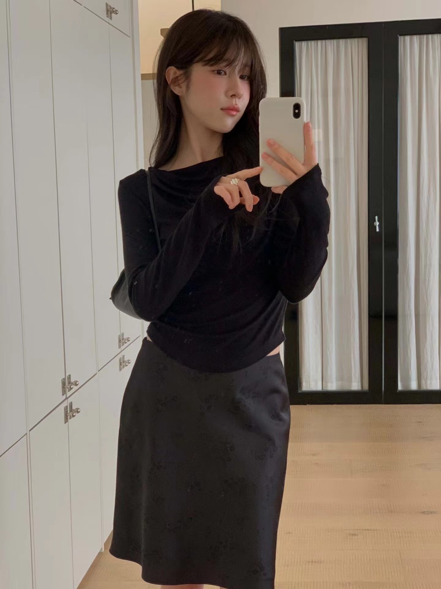 MIELLE-미엘르-OT韓國直郵女士新品26春夏半身裙中短裙MIELLE-미엘르-OT半身裙/中短裙圖色2