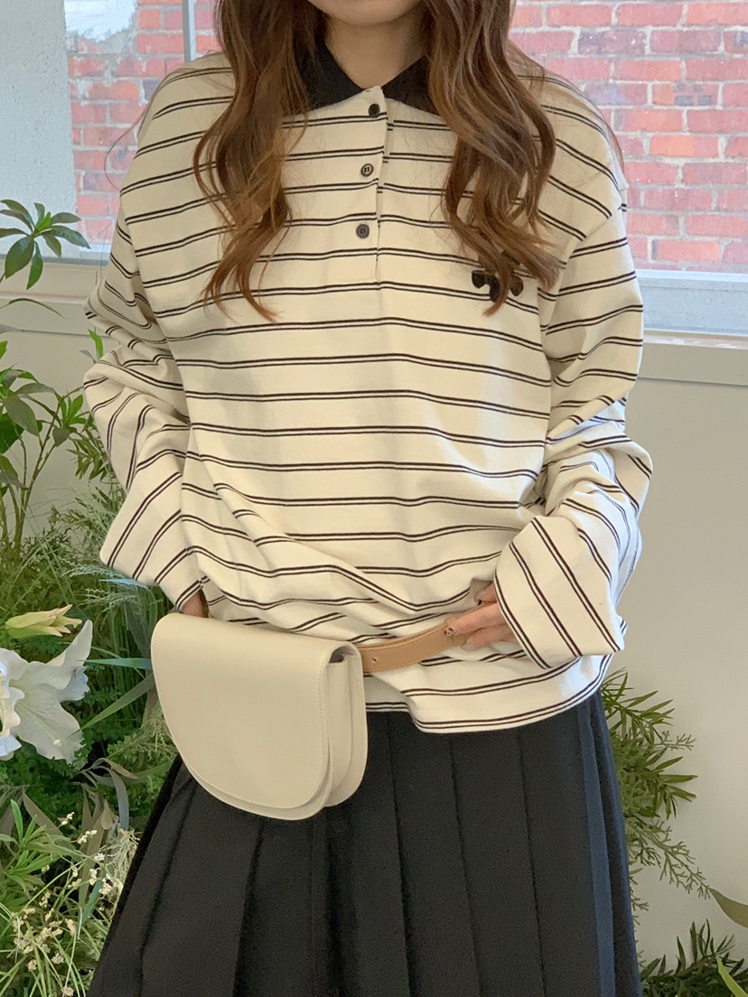 BEFORE SUNRISE韓國直郵女裝新品真品休閑推薦26春夏長袖T恤BEFORE SUNRISE長袖T恤