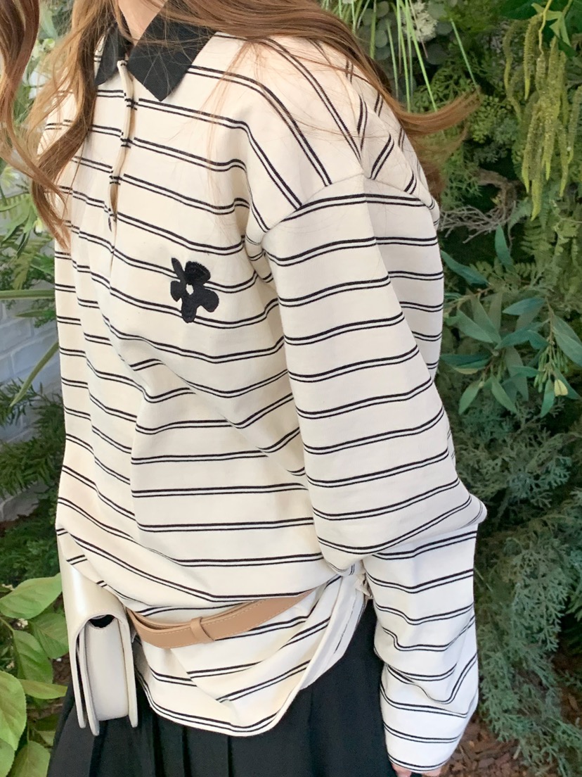 BEFORE SUNRISE韓國直郵女裝新品真品休閑推薦26春夏長袖T恤BEFORE SUNRISE長袖T恤