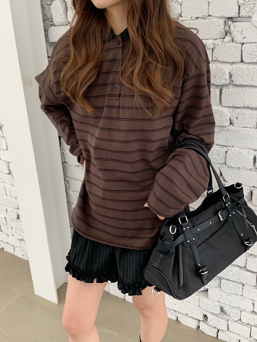 BEFORE SUNRISE韓國直郵女裝新品真品休閑推薦26春夏長袖T恤BEFORE SUNRISE長袖T恤