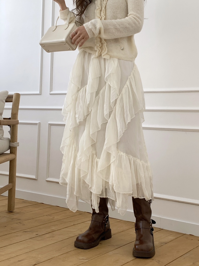 RE:OPENING東大門直郵女裝新款職業26春夏真品人氣時尚長裙RE:OPENING長裙