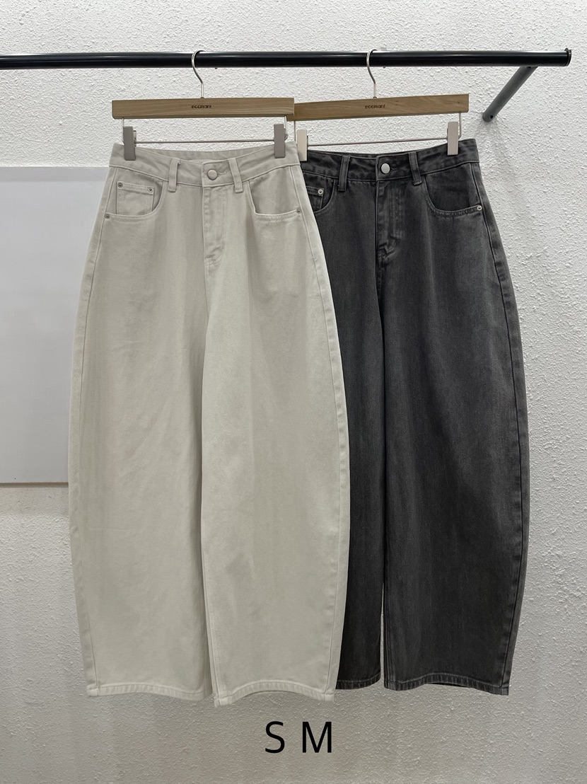 EGGPLANT韓國代購女裝新款推薦時尚26春夏人氣職業牛仔褲EGGPLANT牛仔褲