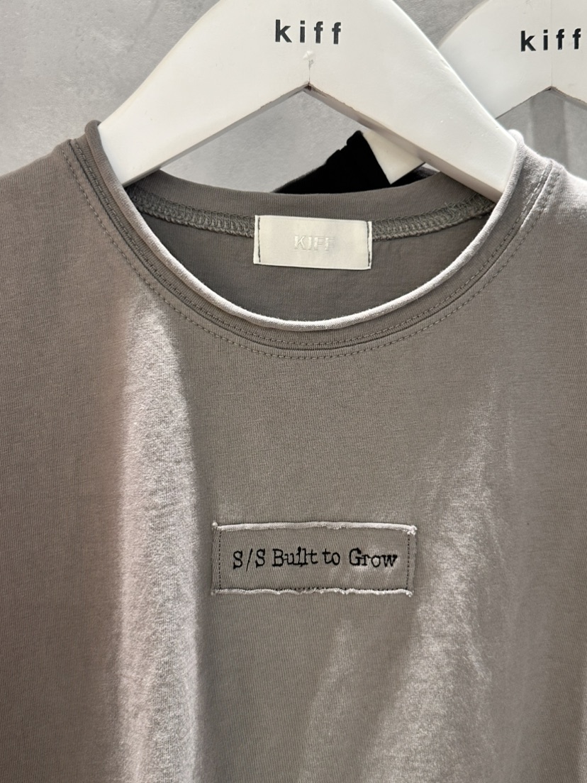 KIFF韓國代購女士新款推薦職業人氣26春夏休閑熱賣T恤刺繡KIFFT恤