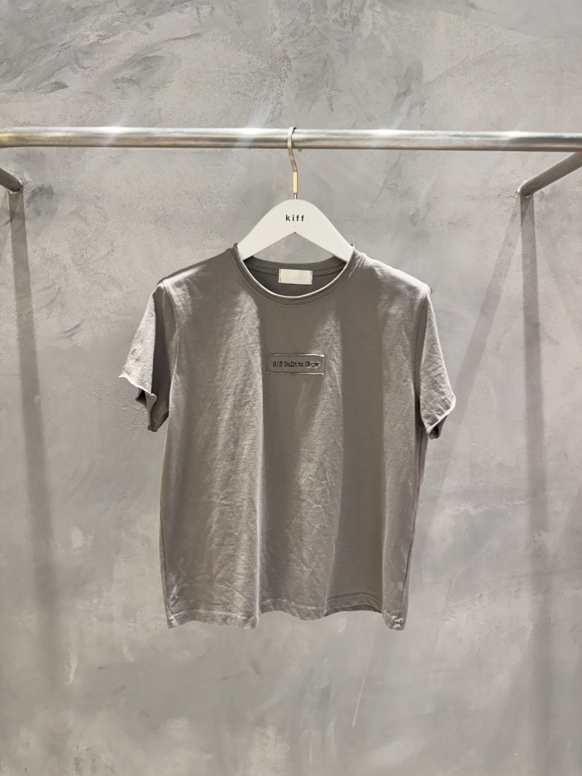 KIFF韓國代購女士新款推薦職業人氣26春夏休閑熱賣T恤刺繡KIFFT恤圖色3