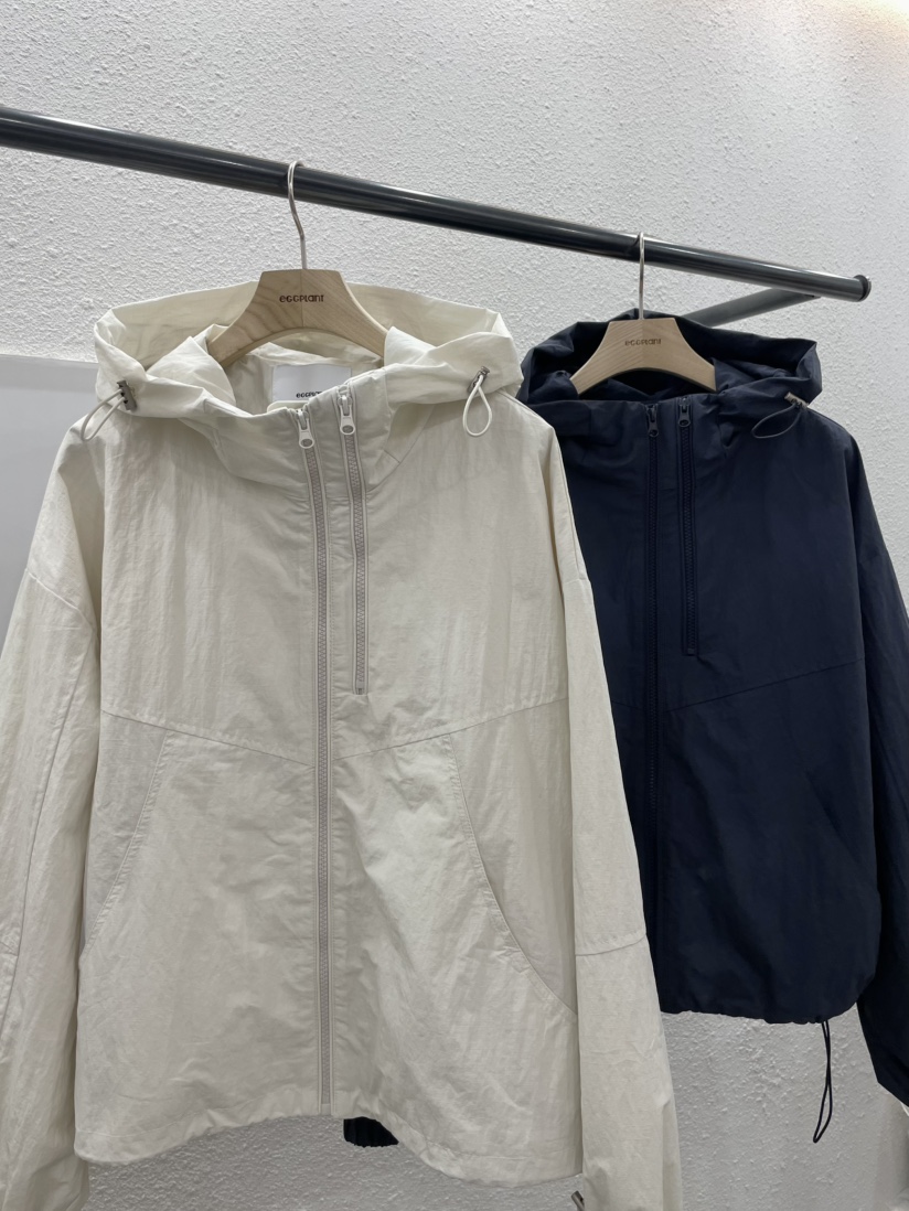 EGGPLANT韓國代購女裝新品人氣推薦熱賣時尚職業夾克兜帽EGGPLANT夾克
