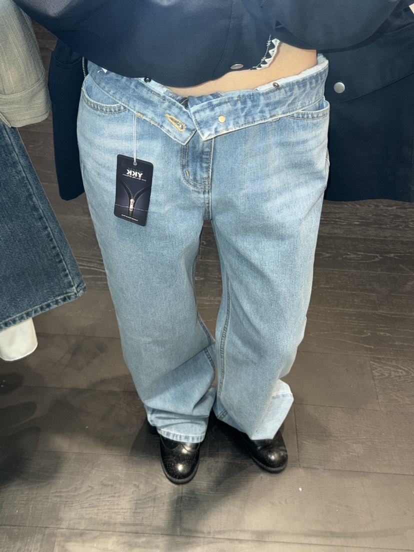 MURMUR韓國直郵女士新款人氣時尚休閑26春夏熱賣職業牛仔褲MURMUR牛仔褲