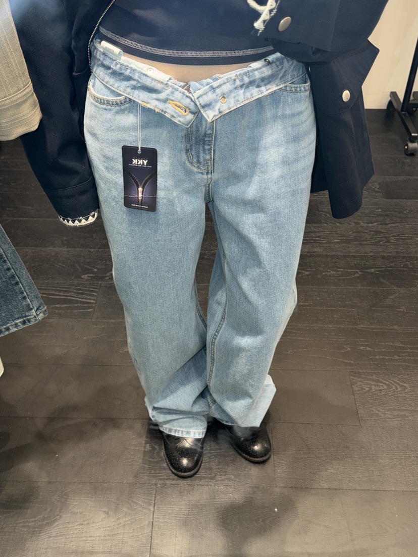 MURMUR韓國直郵女士新款人氣時尚休閑26春夏熱賣職業牛仔褲MURMUR牛仔褲