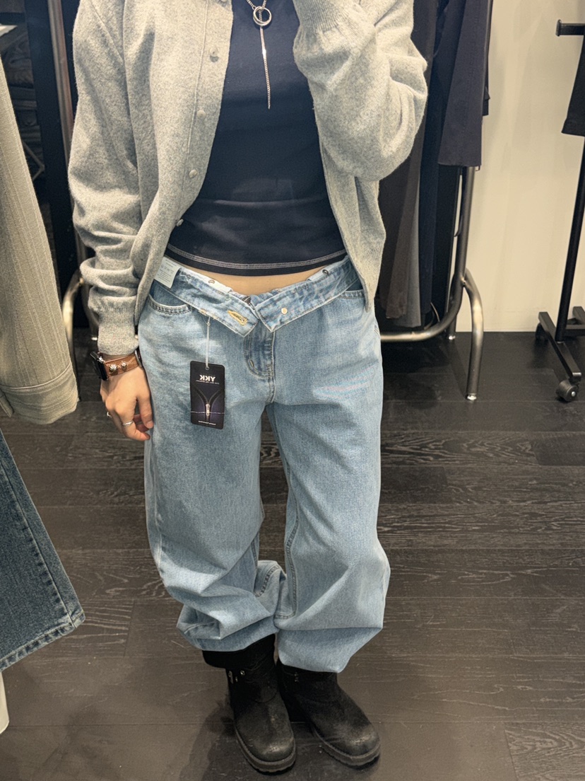 MURMUR韓國直郵女士新款人氣時尚休閑26春夏熱賣職業牛仔褲MURMUR牛仔褲