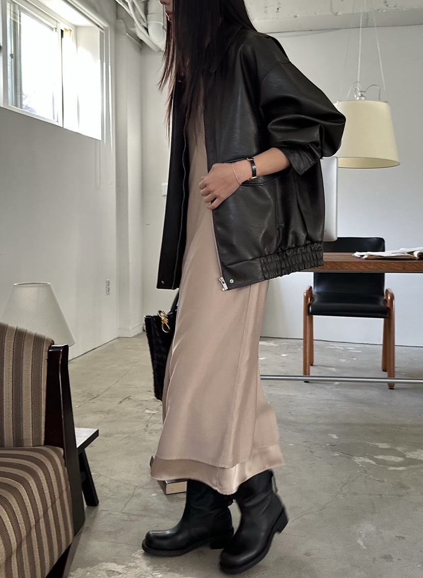 LE VASE韓國直郵女士新品職業人氣真品26春夏推薦連衣裙LE VASE連衣裙