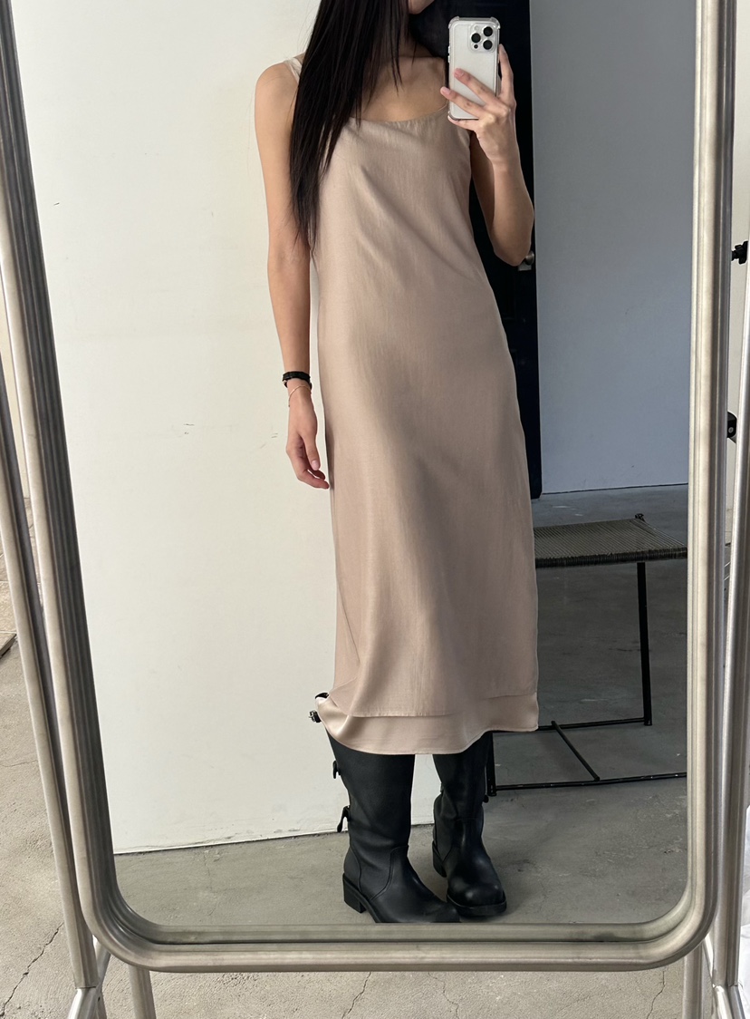 LE VASE韓國直郵女士新品職業人氣真品26春夏推薦連衣裙LE VASE連衣裙