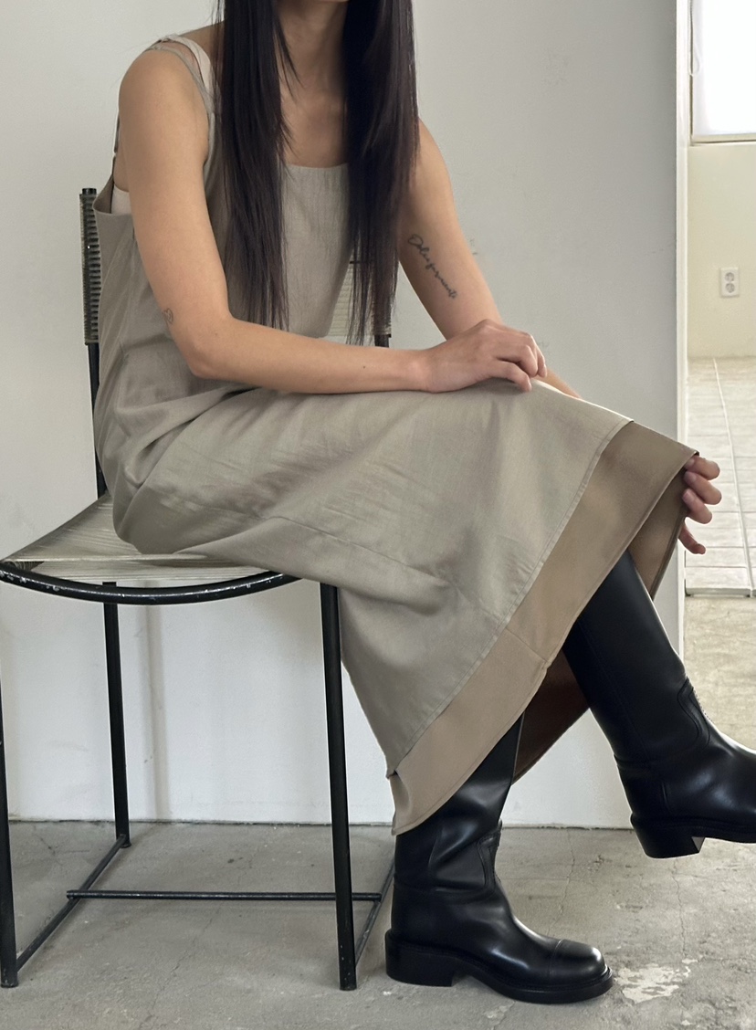 LE VASE韓國直郵女士新品職業人氣真品26春夏推薦連衣裙LE VASE連衣裙