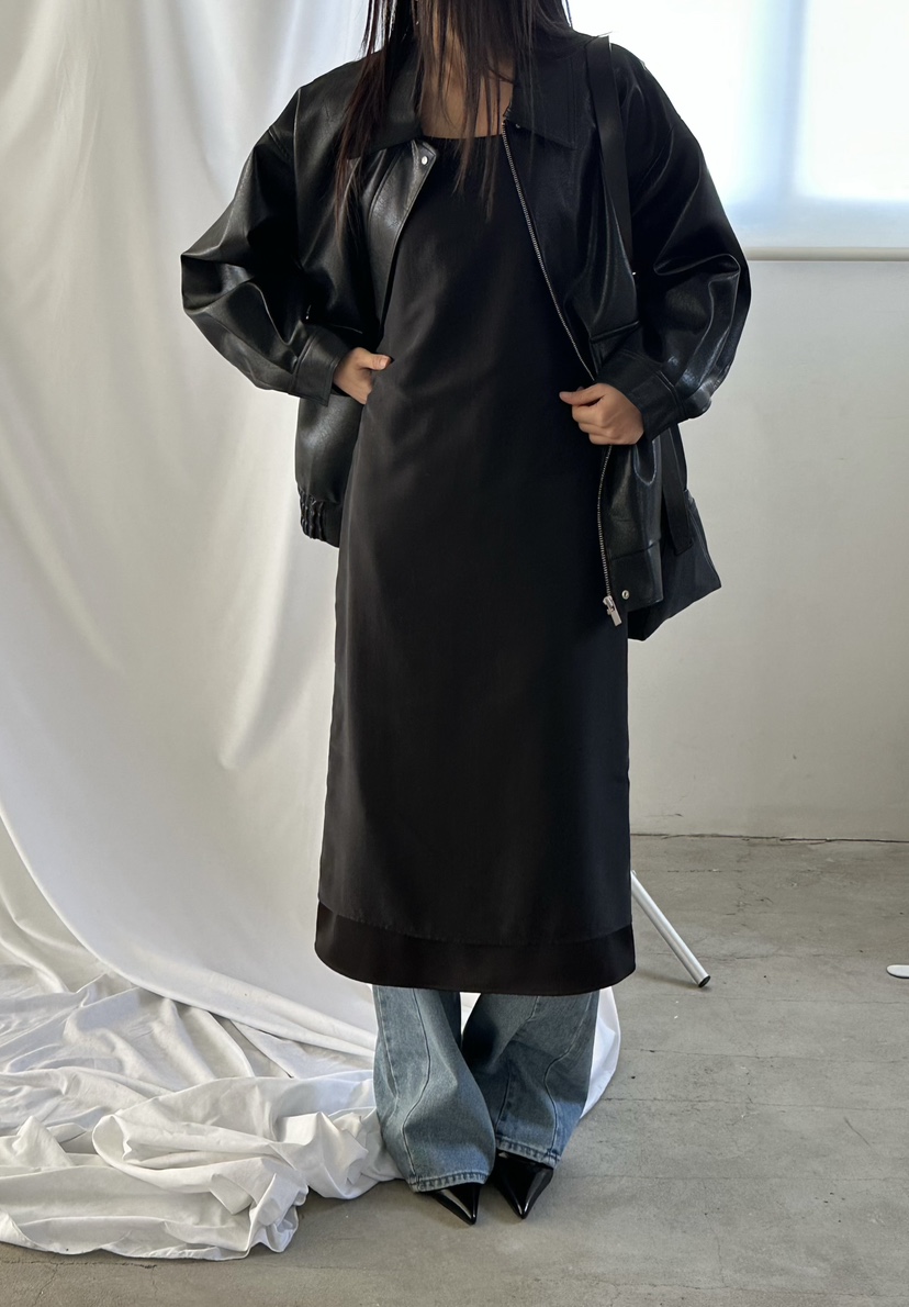 LE VASE韓國直郵女士新品職業人氣真品26春夏推薦連衣裙LE VASE連衣裙