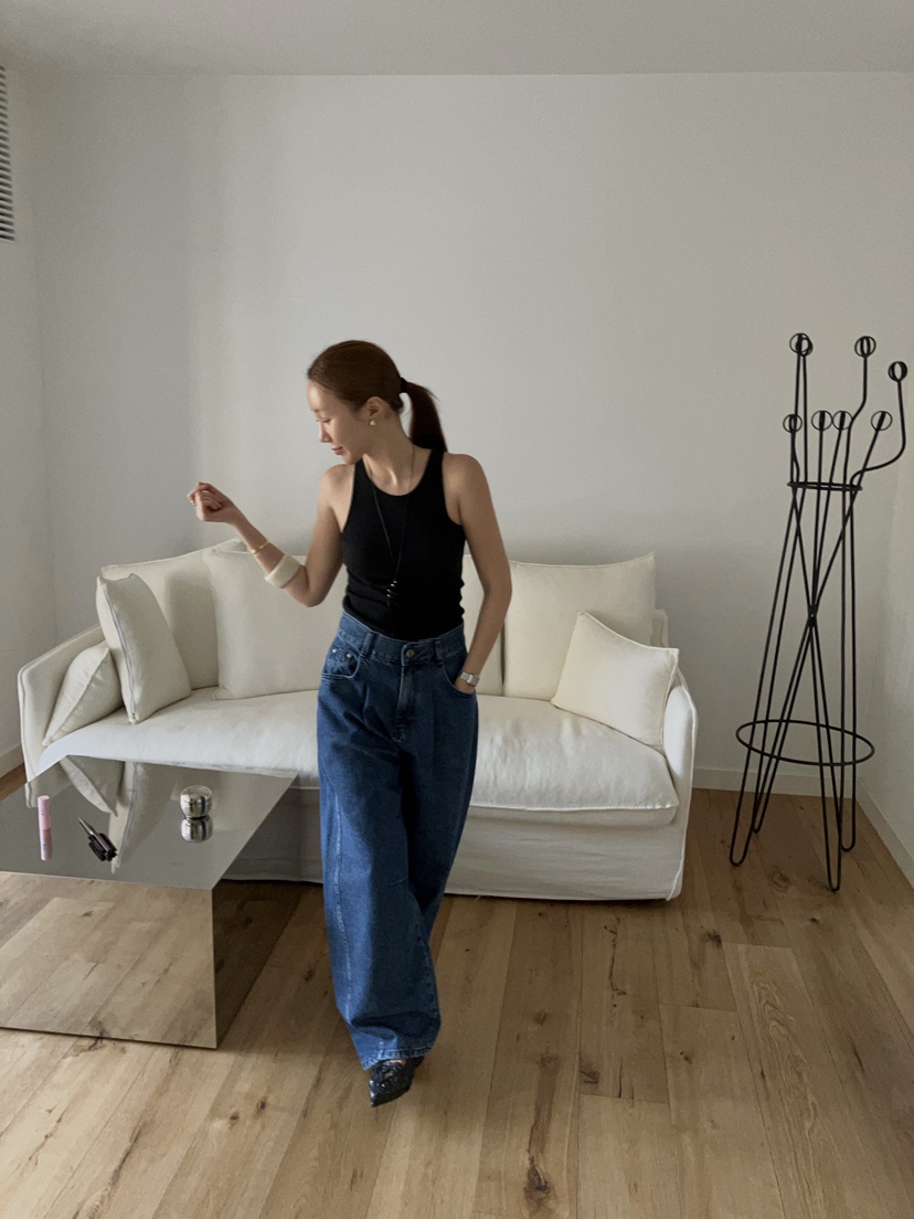 MADE-P東大門實拍女裝新款推薦人氣休閑熱賣時尚吊帶背心MADE-P吊帶/背心