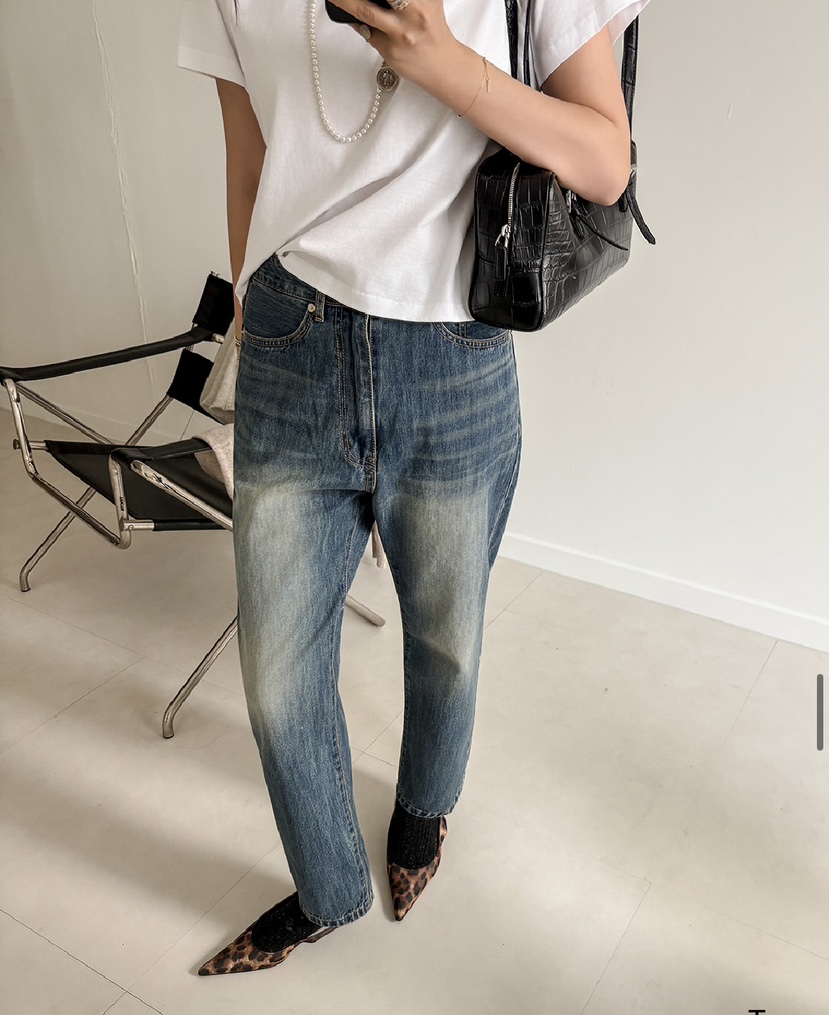 DE VENTI東大門直郵女裝新款休閑推薦真品熱賣26春夏牛仔褲DE VENTI牛仔褲