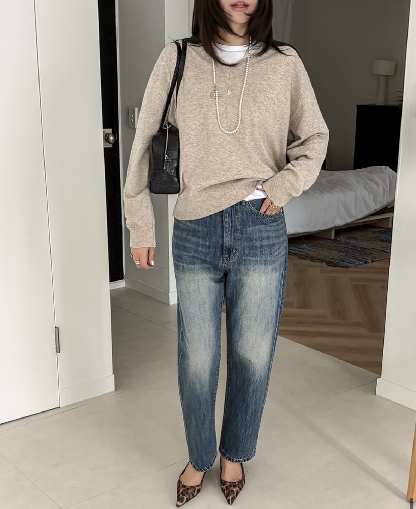 DE VENTI東大門直郵女裝新款休閑推薦真品熱賣26春夏牛仔褲DE VENTI牛仔褲