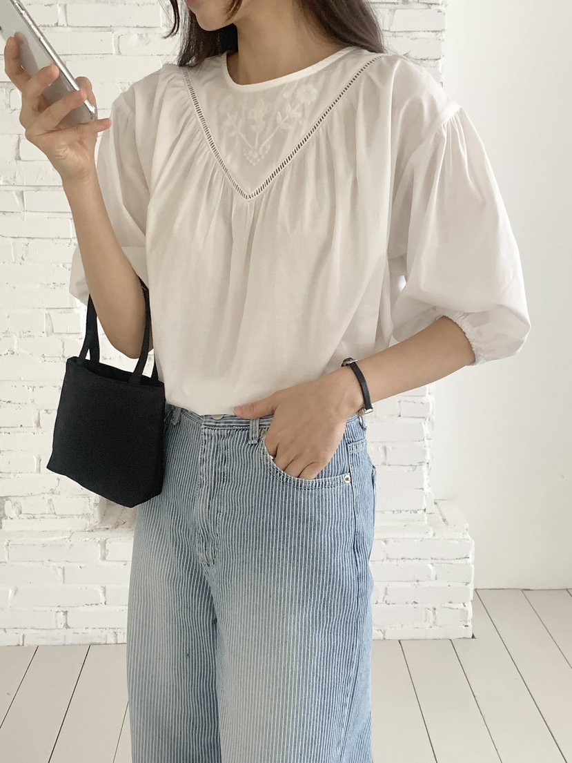 WOOD東大門實拍女士新品推薦真品職業熱賣時尚26春夏牛仔褲WOOD牛仔褲