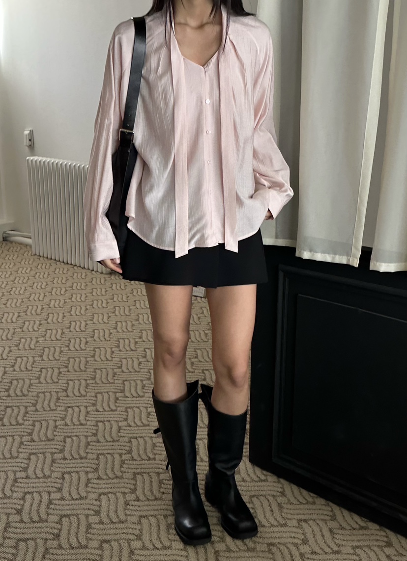 LE VASE東大門直郵女裝新品熱賣26春夏推薦人氣襯衫蕾絲衫LE VASE襯衫/蕾絲衫