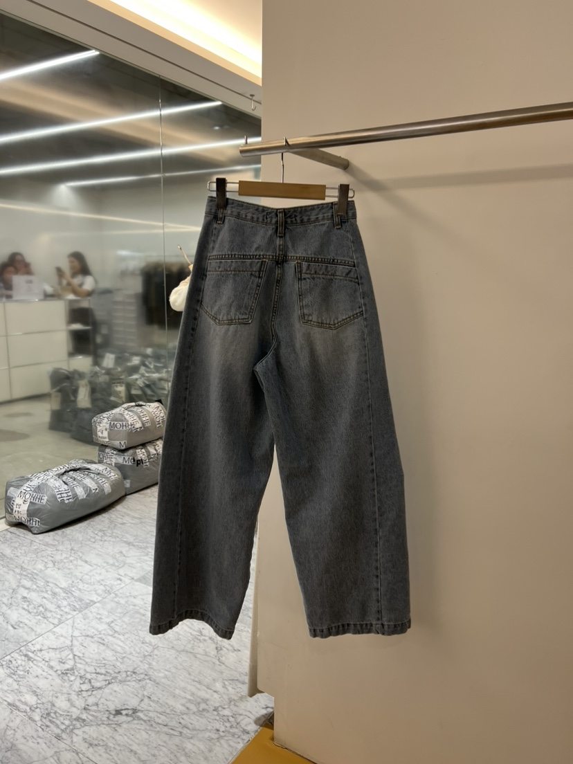 DE VENTI東大門實拍女士新品推薦真品26春夏時尚牛仔褲復古DE VENTI牛仔褲