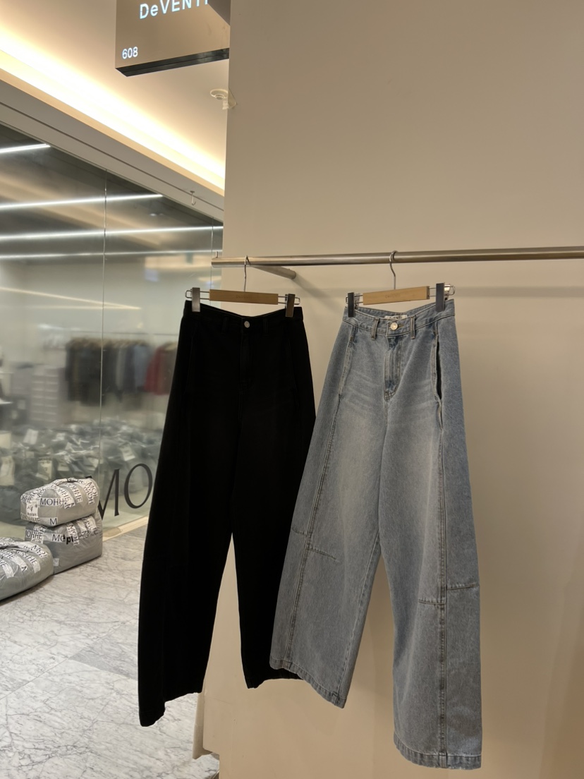 DE VENTI東大門實拍女士新品推薦真品26春夏時尚牛仔褲復古DE VENTI牛仔褲