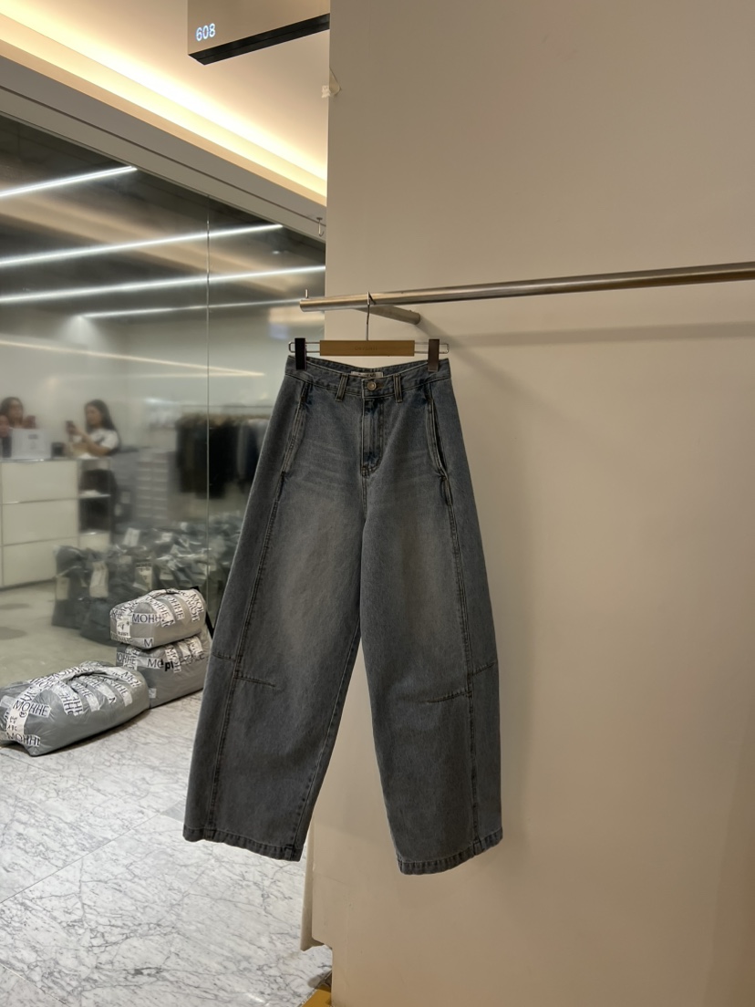 DE VENTI東大門實拍女士新品推薦真品26春夏時尚牛仔褲復古DE VENTI牛仔褲圖色1